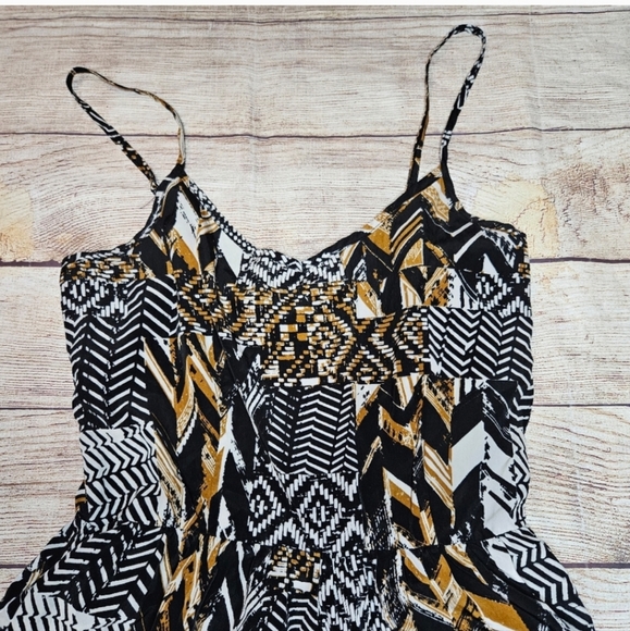 One clothing tribal aztec sleeveless shorts romper - Picture 8 of 9